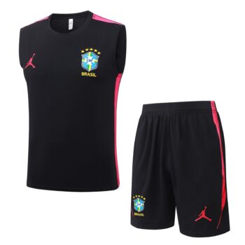 26/27 Brasile Training Kit Nero/Rosa